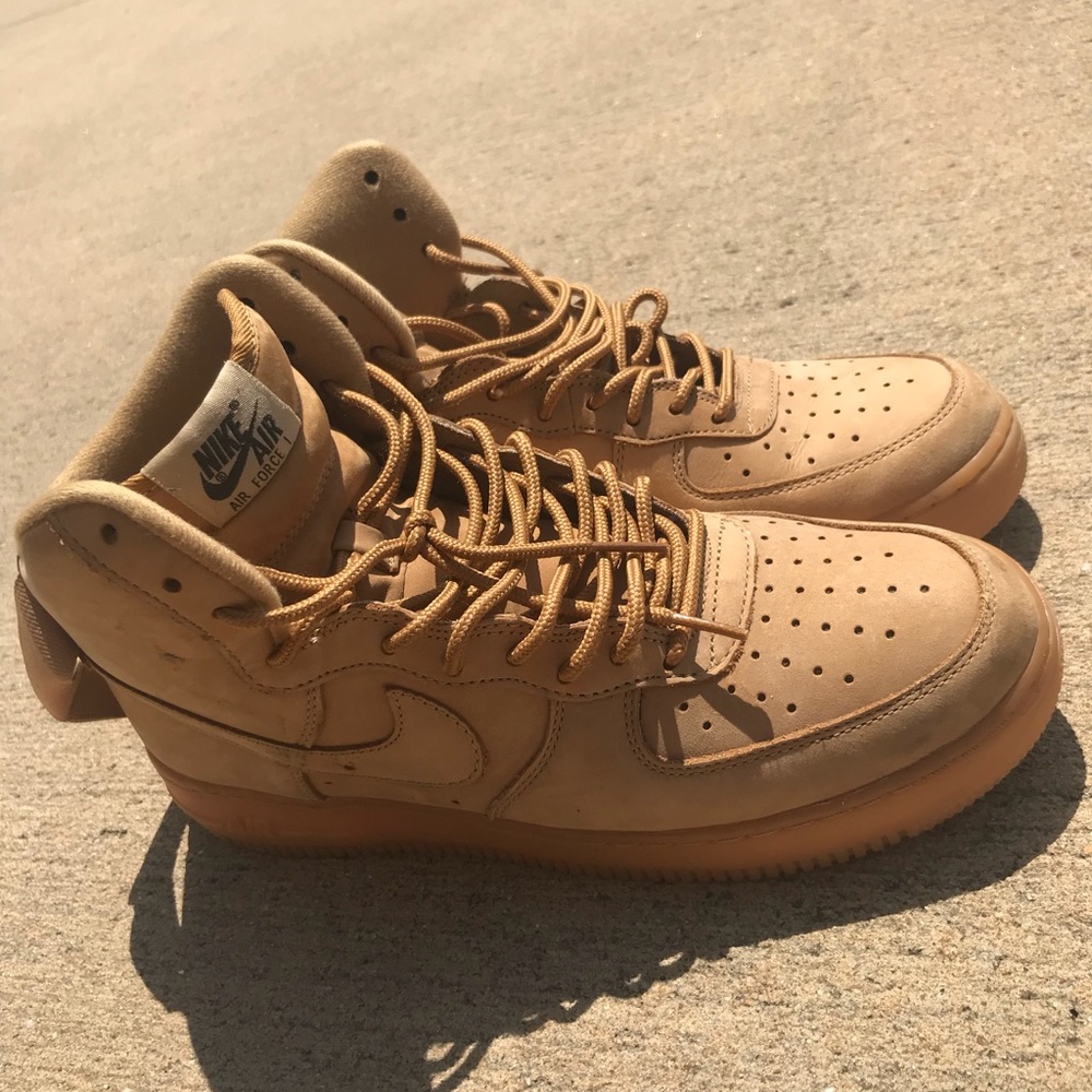 Wheat Air Force 1s